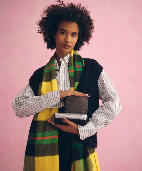 ADAM ET ROPE'（アダムエロペ）の「【LeSportsac for ADAM ET ROPE'】SQUARE COSMETIC (SOLID/SOLID)（ポーチ・レディース・ブラウン・F）」の8枚目の写真