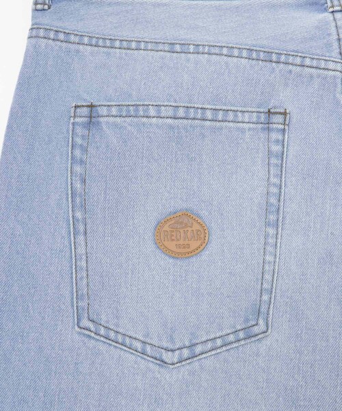 URBAN RESEARCH Sonny Label（アーバンリサーチサニーレーベル）の「『別注』RED KAP×Sonny Label　ワイドデニムパンツ（デニムパンツ・メンズ・ライトインディゴ/ユーズド・M/L）」の13枚目の写真