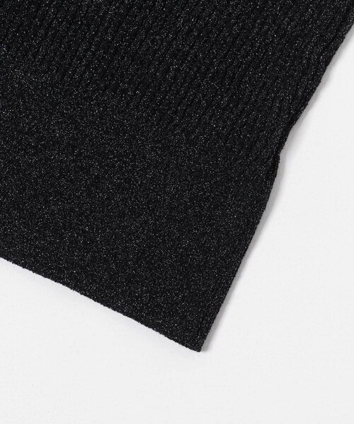 URBAN RESEARCH（アーバンリサーチ）の「ニットキャミソール（キャミソール・レディース・LAME BLACK/BROWN・FREE）」の15枚目の写真