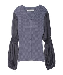 LAGUNAMOON | プリーツスリーブニットプルオーバー(ニット/セーター)