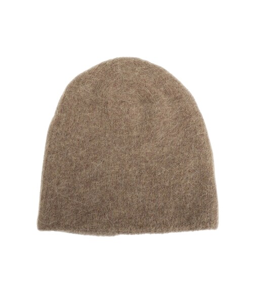 Ungrid（アングリッド）の「ウール混ニット帽（ニットキャップ/ビーニー・レディース・チャコールグレー/レッド/ブラウン・F）」の6枚目の写真