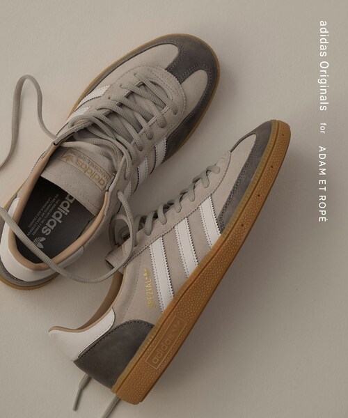 ADAM ET ROPE'(アダムエロペ)の「【adidas Originals for ADAM ET ROPE'】HANDBALL SPEZIAL(スニーカー・メンズ・ライトグレー・25.5/26.0/26.5/27.0/27.5/28.0/28.5/29.0/30.0)」の10枚目の写真