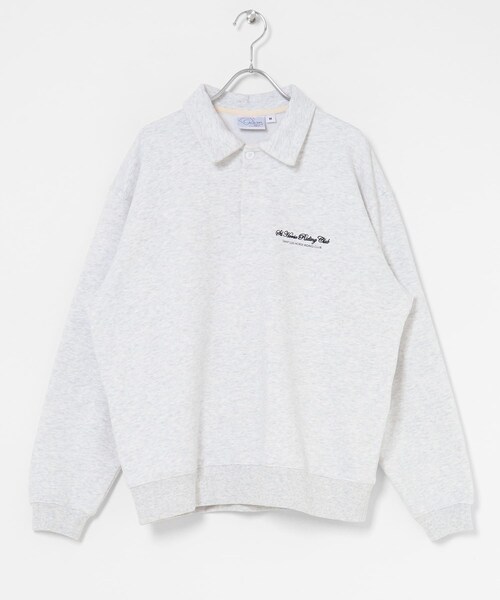 URBAN RESEARCH Sonny Label（アーバンリサーチサニーレーベル）の「GEM SPORTSWEAR　スウェットポロシャツ（スウェット・レディース・ブラウン/オートミール/チャコール・M/L）」の18枚目の写真