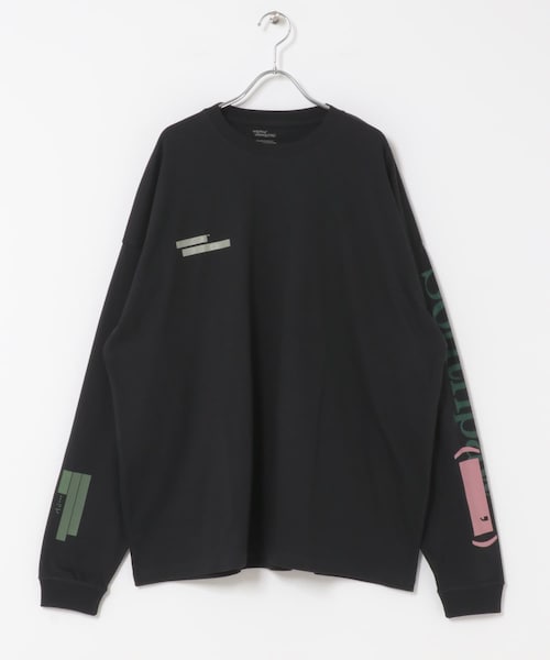 URBAN RESEARCH（アーバンリサーチ）の「UNTRACE　グラフィック tee L/S 1（Tシャツ/カットソー・メンズ・WHITE/BLACK・1/2）」の13枚目の写真