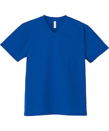 nissen | 【吸汗速乾・UVカット】裏面メッシュ半袖ＶネックＴシャツ(Tシャツ/カットソー)