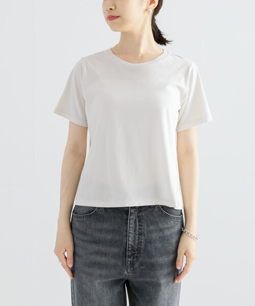 URBAN RESEARCH(アーバンリサーチ)の「『MADE IN JAPAN』NUANCE COLOR T-SHIRTS(Tシャツ/カットソー・レディース・STEEL/TOMATO/LEMON/BROWN・FREE)」の14枚目の写真