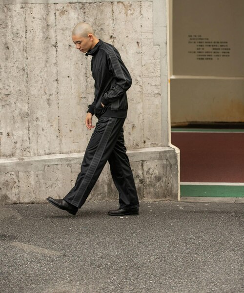 URBAN RESEARCH（アーバンリサーチ）の「『別注』Needles×URBS　Track Jacket-Poly Mesh（ブルゾン・メンズ・BLKxPPL/BLKxBLK・S/M/L/XL）」の10枚目の写真