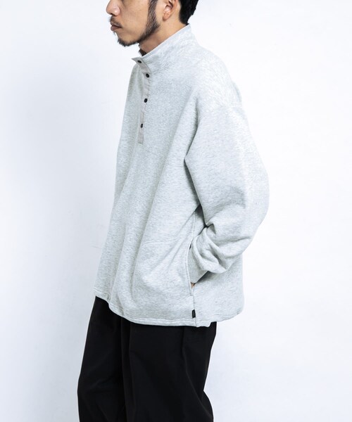 EKAL（エカル）の「『UR TECH』ドライスウェットプルオーバー（スウェット・メンズ・グレー/ブラック・M/L）」の22枚目の写真