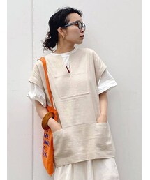 Ungrid | リネン混Vネックトップス(シャツ/ブラウス)