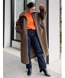 Ungrid | ボアロングムートンコート(ムートンコート)