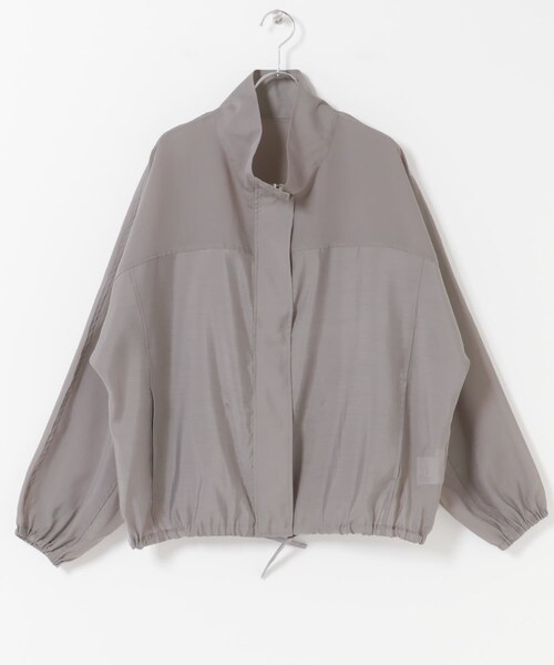 ITEMS URBANRESEARCH(アイテムズ アーバンリサーチ)の「シアースタンドブルゾン(ブルゾン・レディース・MILK/BLU/GRY・Free)」の19枚目の写真