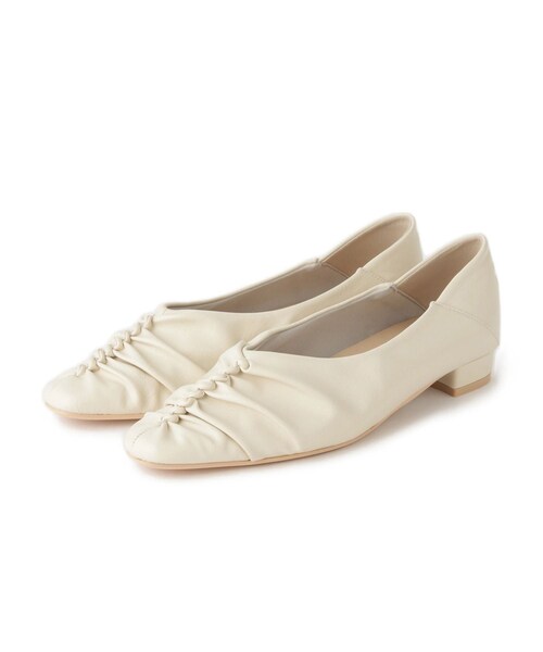 VIS（ビス）の「ギャザーバブーシュパンプス（パンプス・レディース・ブラック/オフホワイト・L/M）」の12枚目の写真