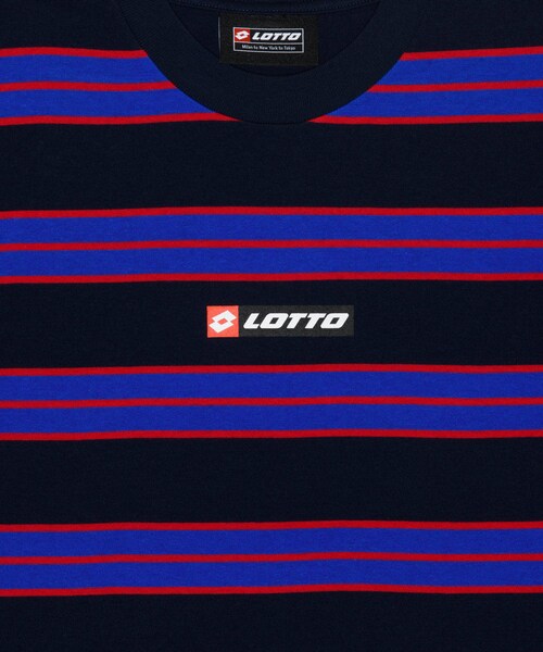 URBAN RESEARCH（アーバンリサーチ）の「LOTTO　MULTI BORDER T-SHIRTS（Tシャツ/カットソー・メンズ・WHITE/BROWN/NAVY・M/L/XL）」の21枚目の写真