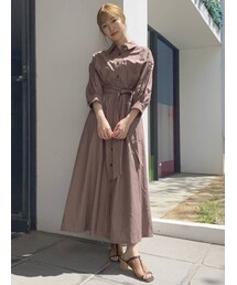 dazzlin | ステッチアートハーフスリーブワンピース(ワンピース)