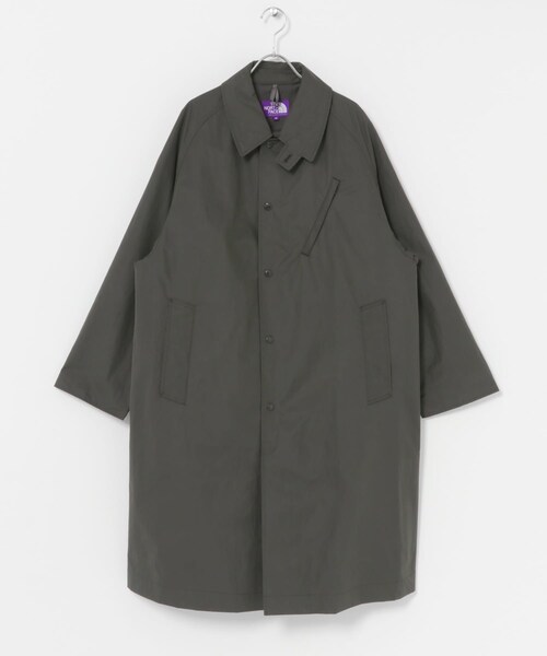 URBAN RESEARCH DOORS（アーバンリサーチドアーズ）の「THE NORTH FACE PURPLE LABEL　B.W.F.SOUTIEN COLLAR COAT（ステンカラーコート・メンズ・KHAKI(KK)/A.GRAY(AH)・M/L）」の6枚目の写真