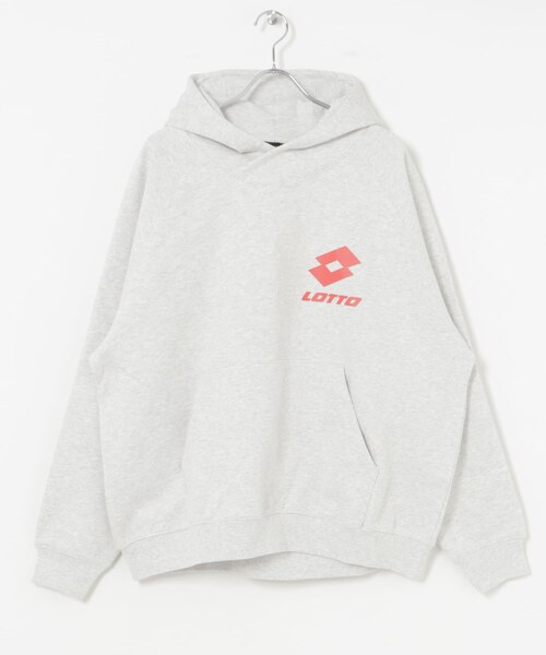 URBAN RESEARCH（アーバンリサーチ）の「LOTTO　CLASSIC BIG LOGO HOODIE（パーカー・メンズ・NAVY/GRAY/BLACK・M/L/XL）」の13枚目の写真