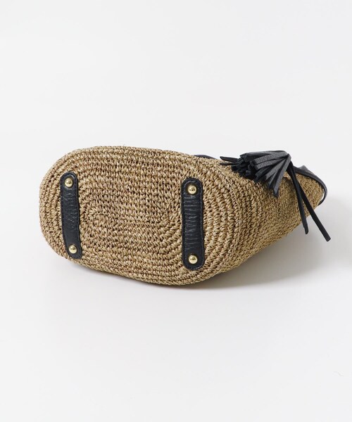 URBAN RESEARCH ROSSO（アーバンリサーチロッソ）の「VIOLAd’ORO　アバカワンショルダーバッグ（かごバッグ・レディース・W BROWN B・-）」の4枚目の写真