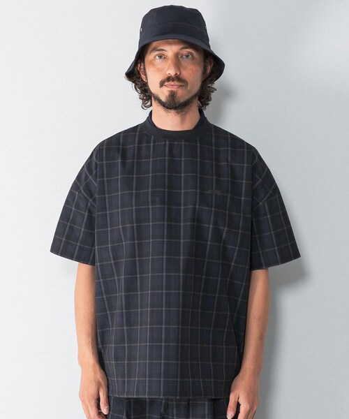 URBAN RESEARCH Sonny Label（アーバンリサーチサニーレーベル）の「OOPS　チェック柄Tシャツ（シャツ/ブラウス・メンズ・GREEN/BLUE・M/L/XL）」の19枚目の写真