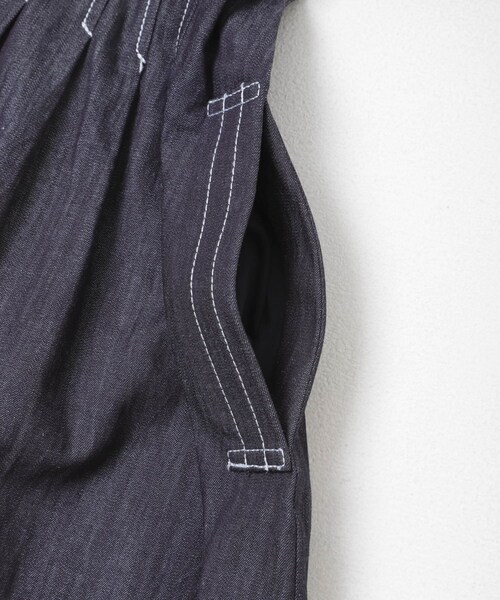 URBAN RESEARCH ROSSO（アーバンリサーチロッソ）の「ELENDEEK　WAIST TUCKED ONE-PIECE（ワンピース・レディース・IDG・1）」の4枚目の写真