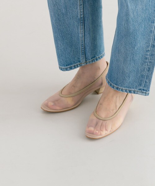 URBAN RESEARCH（アーバンリサーチ）の「『別注』『MADE IN JAPAN』 MILLIWM×URBAN RESEARCH　シアーパンプス（パンプス・レディース・BLACK/NUDE・36/37/38）」の21枚目の写真