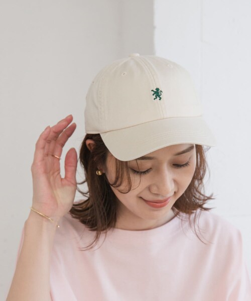 URBAN RESEARCH DOORS（アーバンリサーチドアーズ）の「GYMPHLEX　6PANEL CAP（キャップ・レディース・IVORY/PALE KHAKI/NAVY/LT.SAX・FREE）」の7枚目の写真