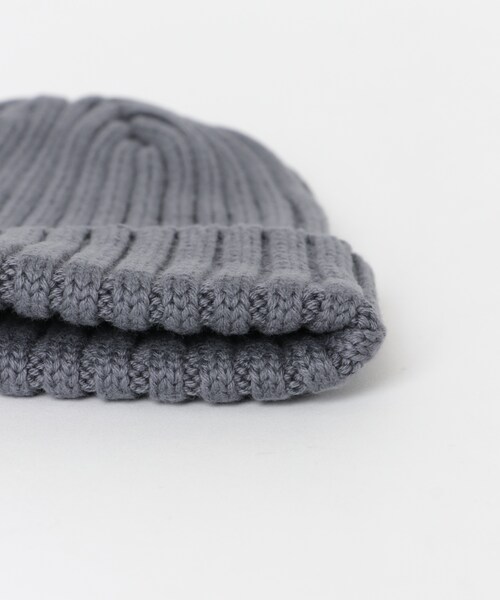 URBAN RESEARCH DOORS（アーバンリサーチドアーズ）の「KIJIMA TAKAYUKI　COTTON WATCH CAP（ニットキャップ/ビーニー・メンズ・BLACK/GRAY/SAGE GREEN/BROWN/BLUE GRAY/PINK・One）」の13枚目の写真
