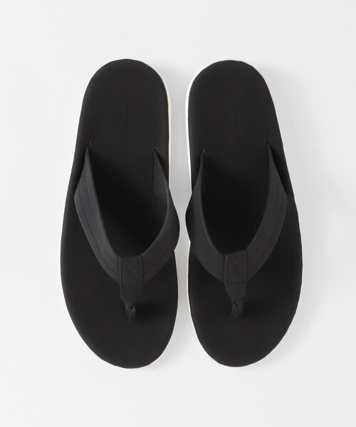 ITEMS URBANRESEARCH（アイテムズ アーバンリサーチ）の「エコレザートングサンダル（サンダル・メンズ・BEG/BLK/GRN/PNK・26.5/27.5）」の9枚目の写真