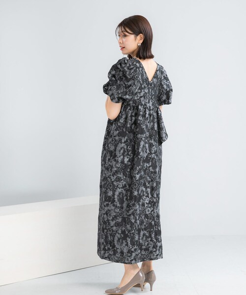 URBAN RESEARCH ROSSO（アーバンリサーチロッソ）の「ANDRESD　JACQUARD DRESS（ワンピース・レディース・L.GRAY/GRAY・M-TALL）」の16枚目の写真