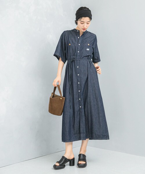 URBAN RESEARCH ROSSO（アーバンリサーチロッソ）の「『別注』Lee×ROSSO　WORK ONE-PIECE（ワンピース・レディース・ONEWASH/USED・FREE）」の10枚目の写真