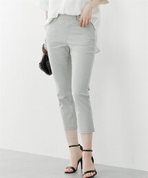 nissen | 美尻美脚見え　ハイパーストレッチ素材クロップドパンツ【接触冷感・ＵＶカット】(その他パンツ)