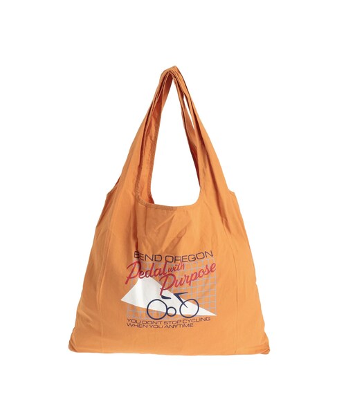 Ungrid（アングリッド）の「カラーロゴエコBAG（エコバッグ/サブバッグ・レディース・アイボリー/オレンジ/イエロー/ブルー・F）」の9枚目の写真