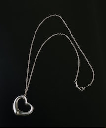 ADAM ET ROPE' | 【VINTAGE JEWELRY】TIFFANY オープンハート ネックレス L(ネックレス)
