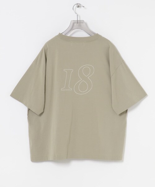 URBAN RESEARCH（アーバンリサーチ）の「REMI RELIEF　SP加工25/天竺Tシャツ（Tシャツ/カットソー・レディース・OFF/BEIGE・S）」の9枚目の写真