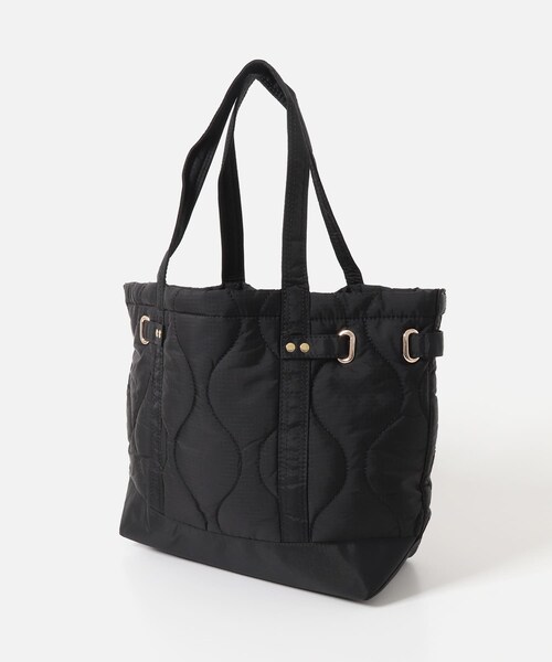 URBAN RESEARCH ROSSO（アーバンリサーチロッソ）の「TRIFFER　ナイロンステッチBAG（トートバッグ・レディース・BLACK/OLIVE・Free）」の5枚目の写真