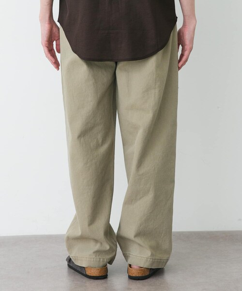 URBAN RESEARCH DOORS(アーバンリサーチドアーズ)の「marka U.S. ARMY CHINO TROUSERS(チノパンツ・メンズ・BEIGE/CHARCOAL・1/2)」の12枚目の写真