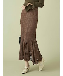 dazzlin | レースロングマーメイドスカート(スカート)