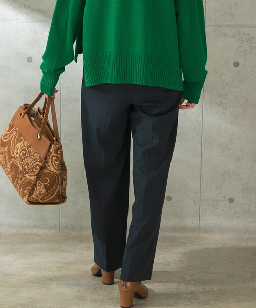 URBAN RESEARCH ROSSO（アーバンリサーチロッソ）の「カーブフォルムハイウエストパンツ（その他パンツ・レディース・VERY PERI/CHARCOAL・36/38）」の6枚目の写真