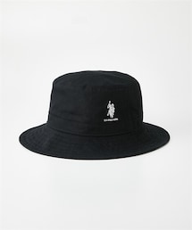 nissen | U.S. POLO ASSN.(ユーエスポロアッスン)つば長め洗えるUVバケットハット(選べる2サイズ)(キャップ)
