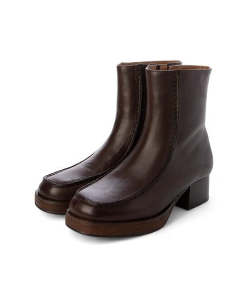ing（イング）の「イング ing ストーム入りモカラインショートブーツ （ブーツ・レディース・BL/DBR・225/22.5cm/230/23cm/235/23.5cm/240/24cm/245/24.5cm）」の7枚目の写真
