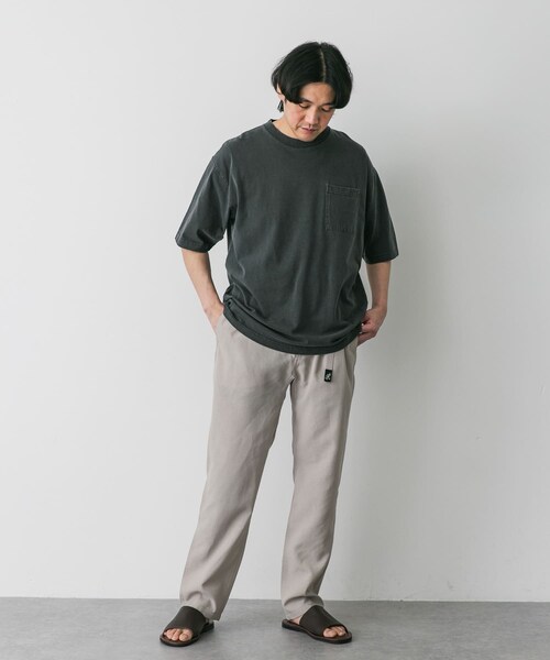 URBAN RESEARCH DOORS(アーバンリサーチドアーズ)の「『別注』Gramicci for DOORS Linen Blend Pants(その他パンツ・メンズ・NATURAL/OLD BLUE/CHARCOAL/BLACK・S/M/L)」の12枚目の写真