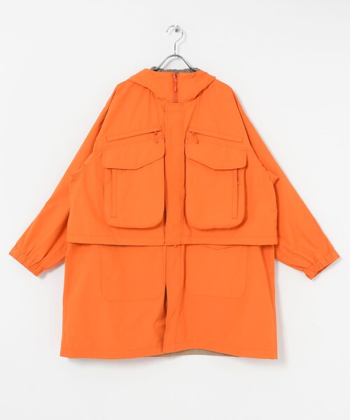 URBAN RESEARCH(アーバンリサーチ)の「DAIWA PIER39 TECH 3WAY WADING PARKA(マウンテンパーカー・レディース・ORANGE/BLACK・FREE)」の6枚目の写真