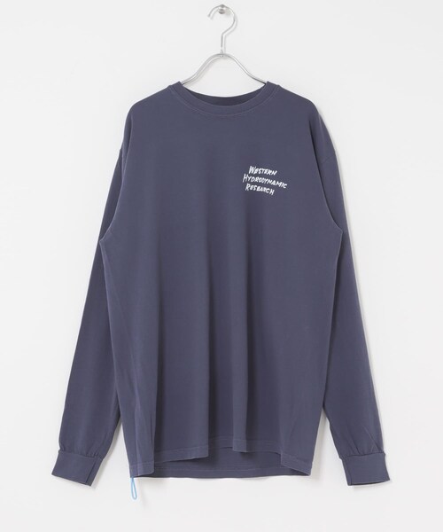 THE GOODLAND MARKET（ザグッドランドマーケット）の「Western Hydrodynamic Research　ANDRE T-SHIRTS（Tシャツ/カットソー・メンズ・NATURAL/NAVY・L/XL）」の18枚目の写真