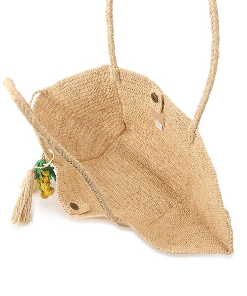 ADAM ET ROPE'（アダムエロペ）の「【J'aDoRe・店舗限定】【MAISON N.H PARIS（メゾンエヌアッシュパリ）】CROISSANT CHARM（かごバッグ・レディース・キナリ・F）」の14枚目の写真