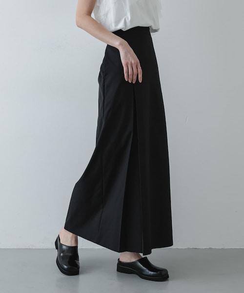 SENSE OF PLACE by URBAN RESEARCH(センスオブプレイスバイアーバンリサーチ)の「ボックスプリーツスカート(スカート・レディース・IVORY/BLACK/BEIGE・S/M)」の22枚目の写真
