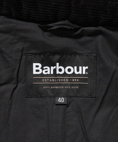 ADAM ET ROPE'（アダムエロペ）の「【Barbour/バブアー】PADDED OS BEDALE（その他アウター・メンズ・ブラック・36/38/40）」の16枚目の写真