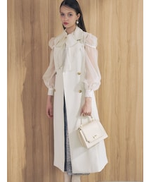 ベルト付ロングジレ