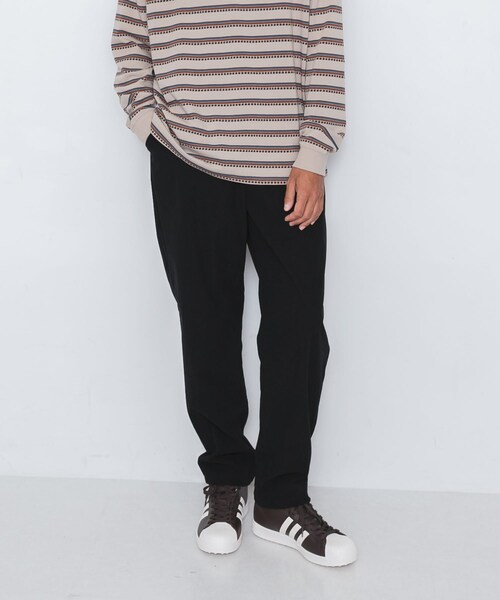 URBAN RESEARCH Sonny Label（アーバンリサーチサニーレーベル）の「OOPS　裏起毛コーデュロイパンツ（その他パンツ・メンズ・BLACK/BROWN・M/L/XL）」の6枚目の写真