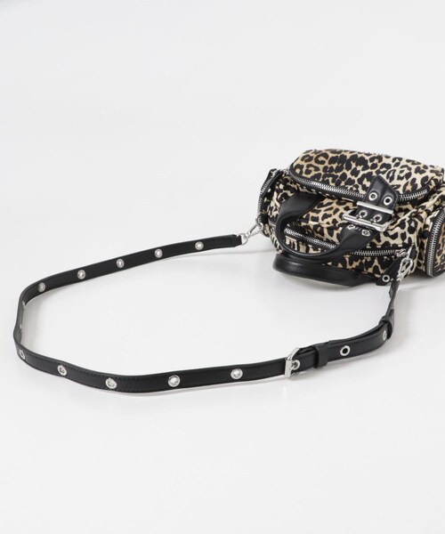 URBAN RESEARCH（アーバンリサーチ）の「GANNI　Bucky Polochon Small P（ハンドバッグ・レディース・Leopard・-）」の6枚目の写真