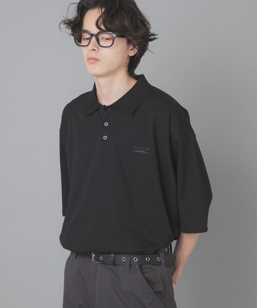 SENSE OF PLACE by URBAN RESEARCH（センスオブプレイスバイアーバンリサーチ）の「『別注』Converse×SENSE OF PLACE　JACK PURCELLポロシャツ（ポロシャツ・メンズ・WHITE/BLACK/BLUE・M/L）」の16枚目の写真