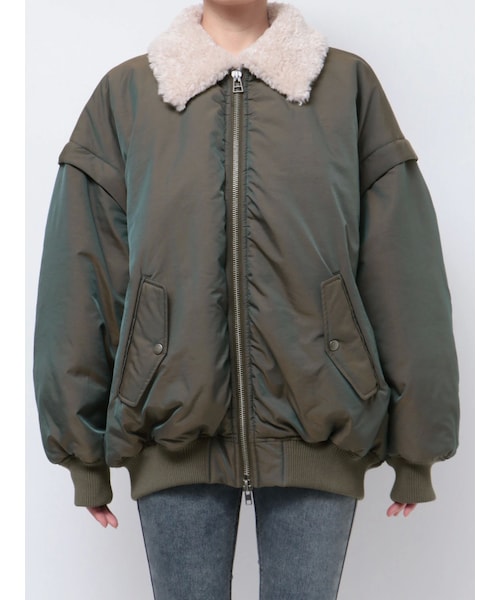 オーバー2WAYブルゾン